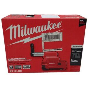 Milwaukee M18 Hammer Vac Hepa Filtered Dust Extractor Tool Only